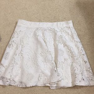 Lacey White Skirt